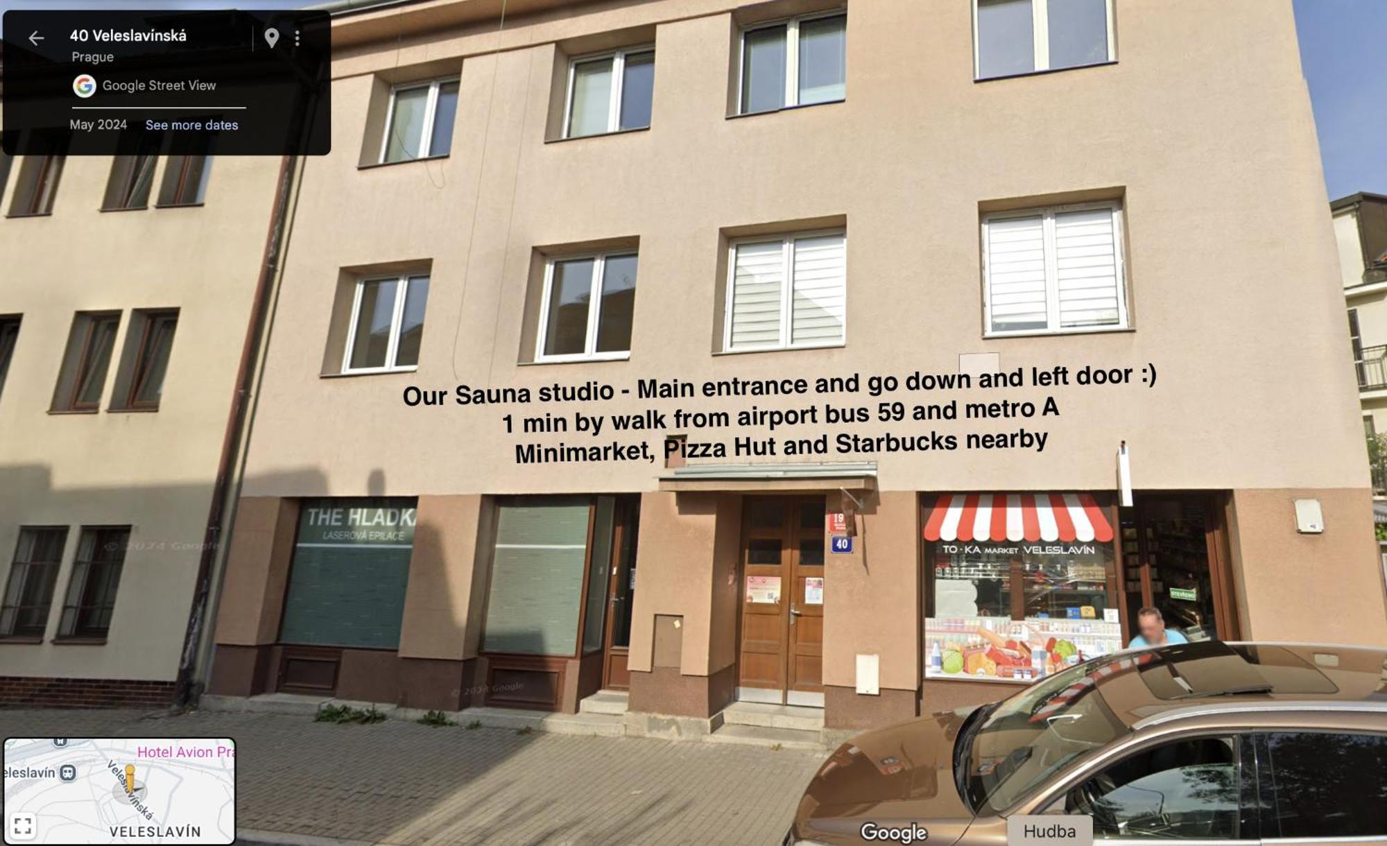 Sauna Near Centre/airport * Praag